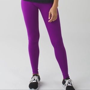 purple wunder under lululemon leggings